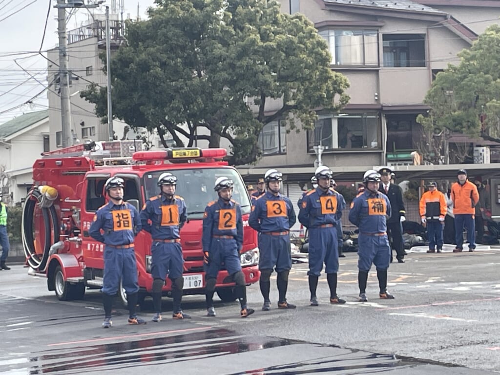 戸田市消防出初式