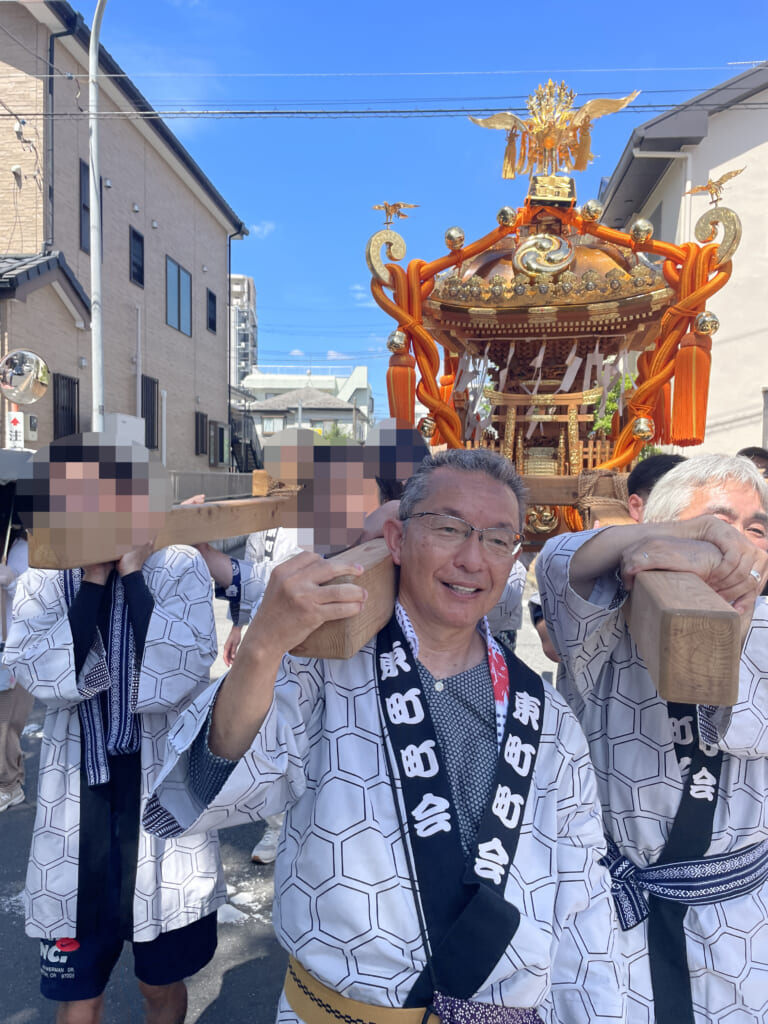 【東町夏祭り 御神輿巡幸】