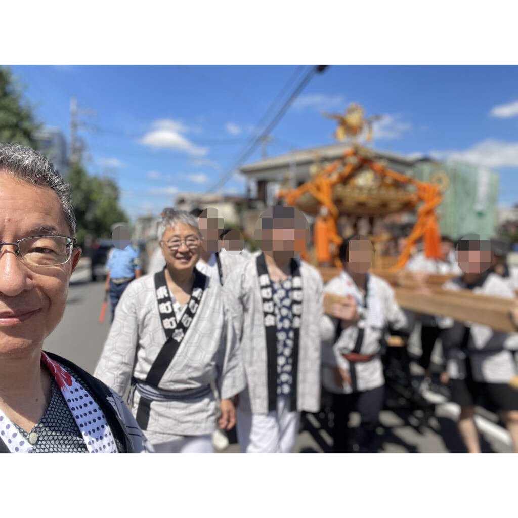 【東町夏祭り 御神輿巡幸】