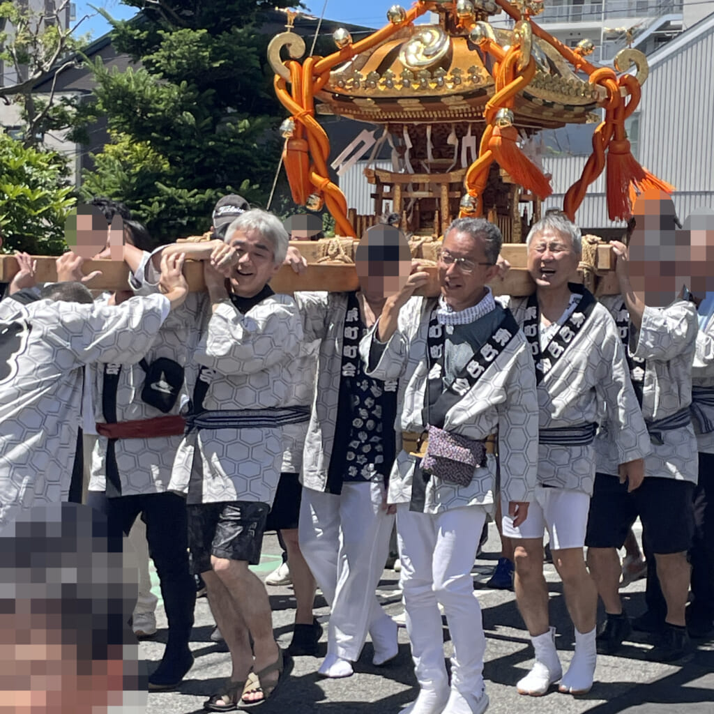 【東町夏祭り 御神輿巡幸】
