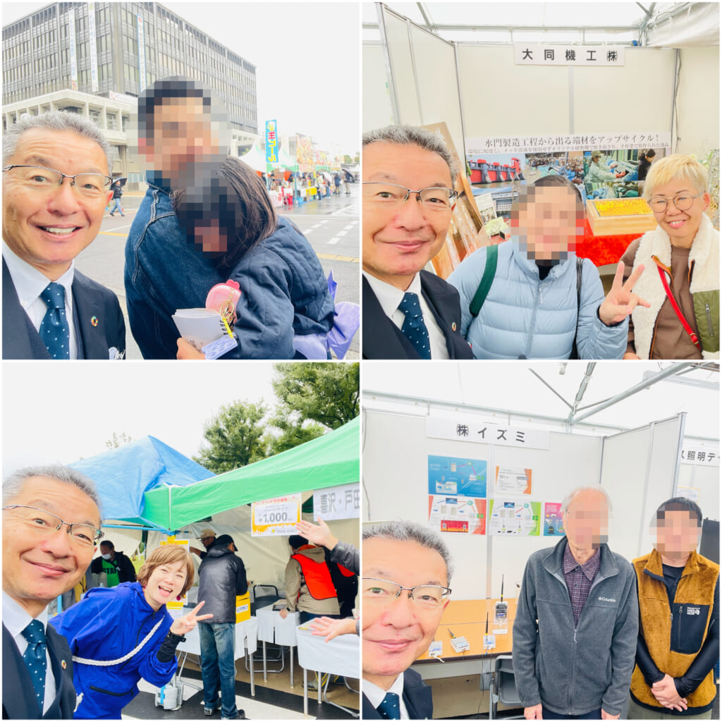 【ピンクリボンウォーク・戸田市商工祭】