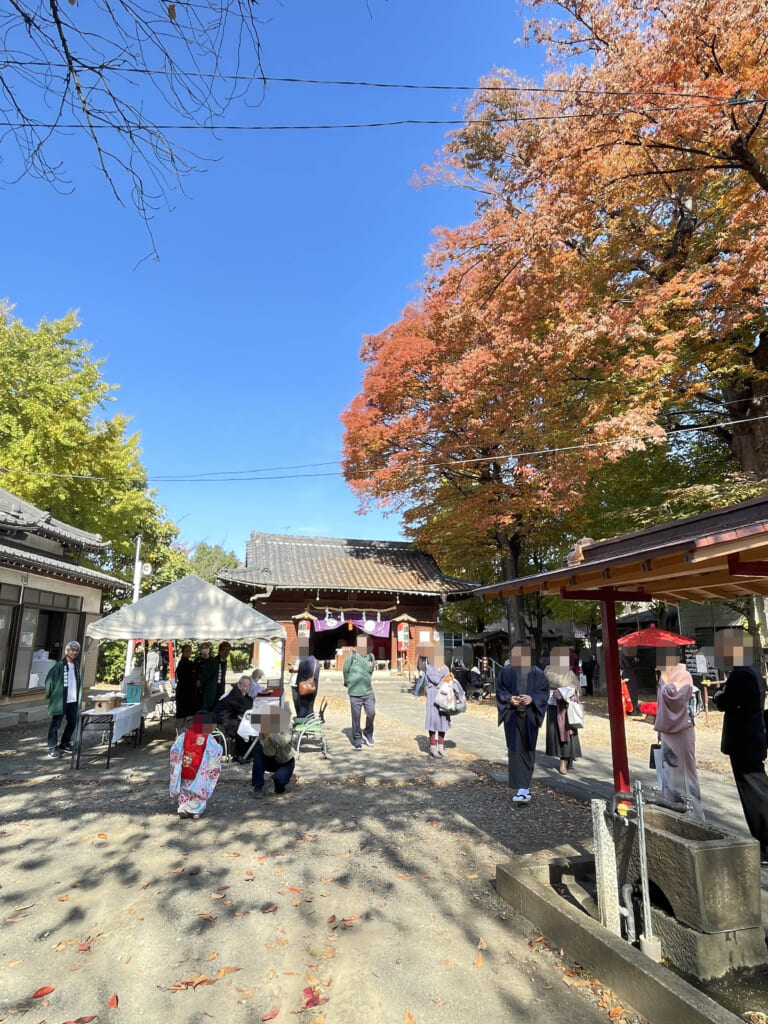 【上戸田氷川神社七五三祈願】