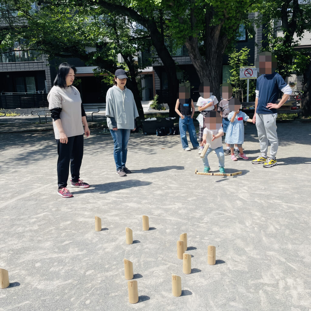 【モルック＠元蕨子ども会新入生歓迎会】