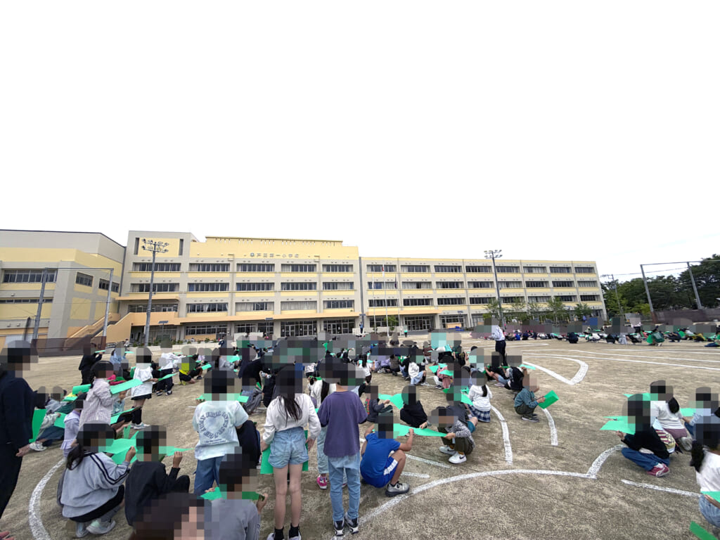 【戸一小航空写真撮影（150周年記念事業）】