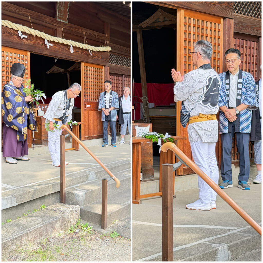 【東町町会夏祭り御神輿巡幸】