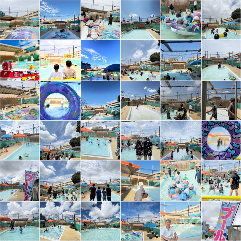 【東町公園ちびっこプール報告】