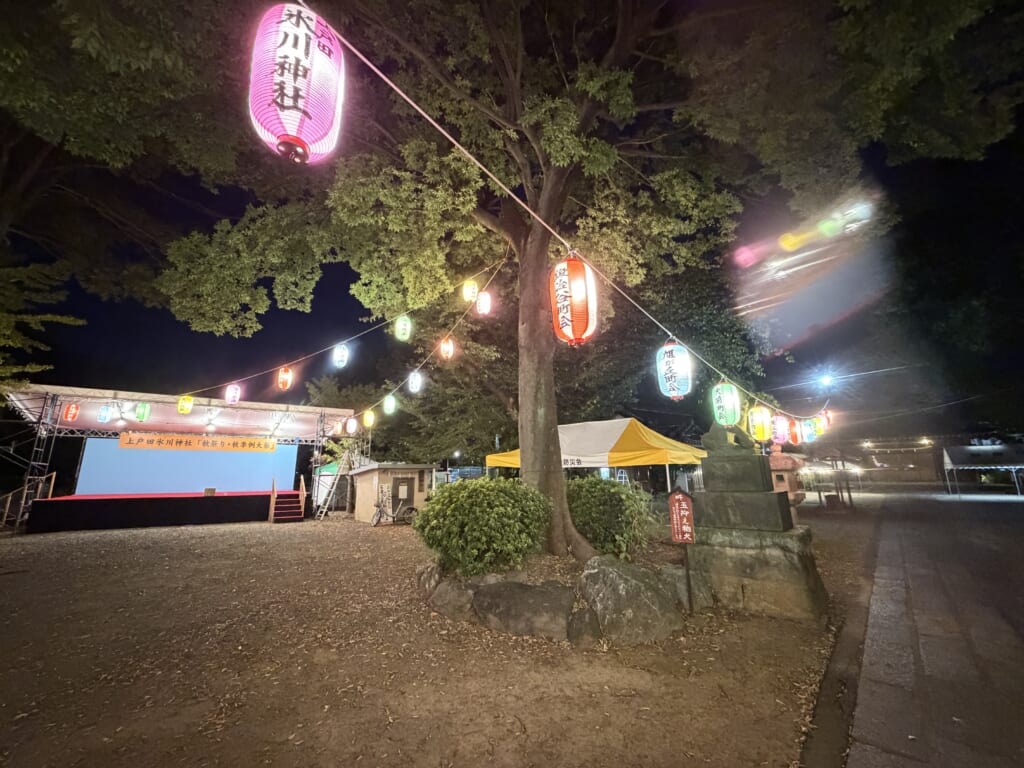 【上戸田氷川神社秋祭り】